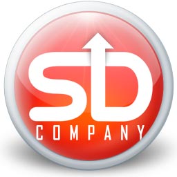 3D логотип компании «SD Company»