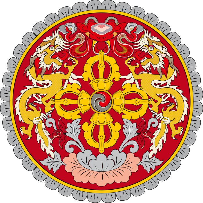 Бутан » герб страны Бутан » герб страны